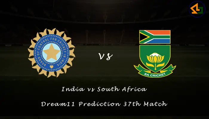India vs South Africa Dream11 Prediction 37th Match