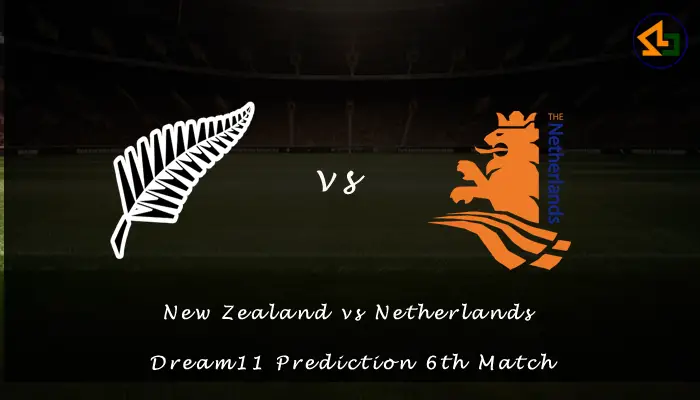 New Zealand vs Netherlands Dream11 Prediction 6th Match