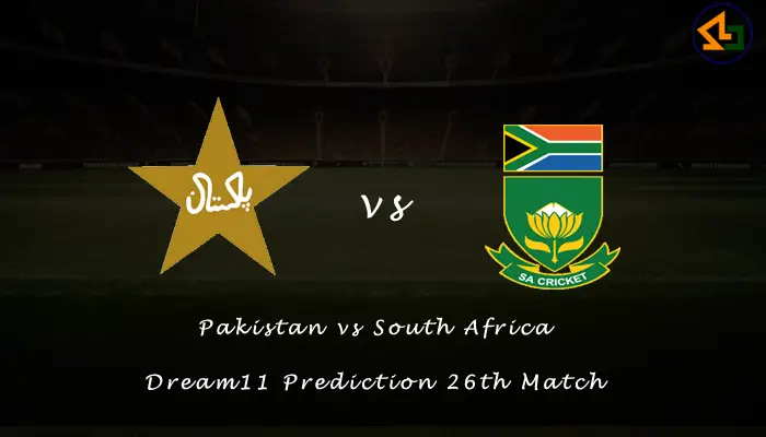 Pakistan vs South Africa Dream11 Prediction 26th Match Cricket World Cup 2023