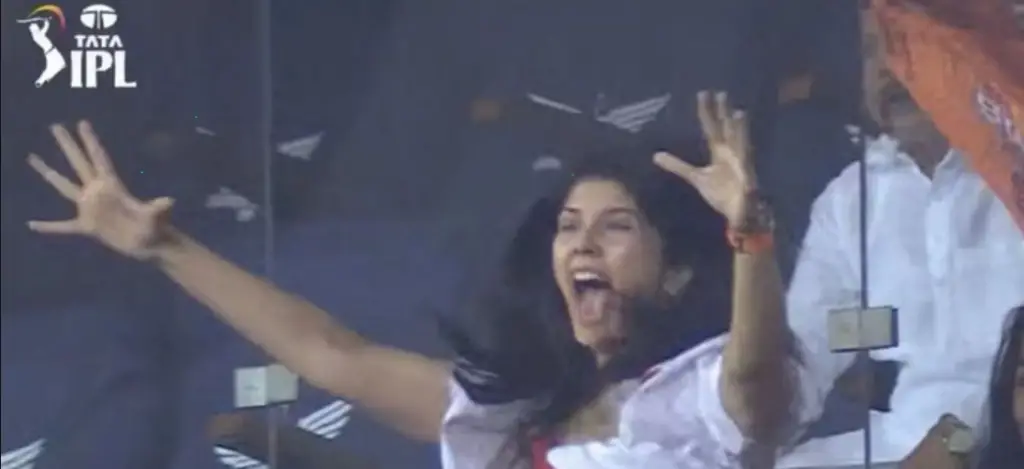 Kavya Maran Dances as SRH Achieves Record IPL Score