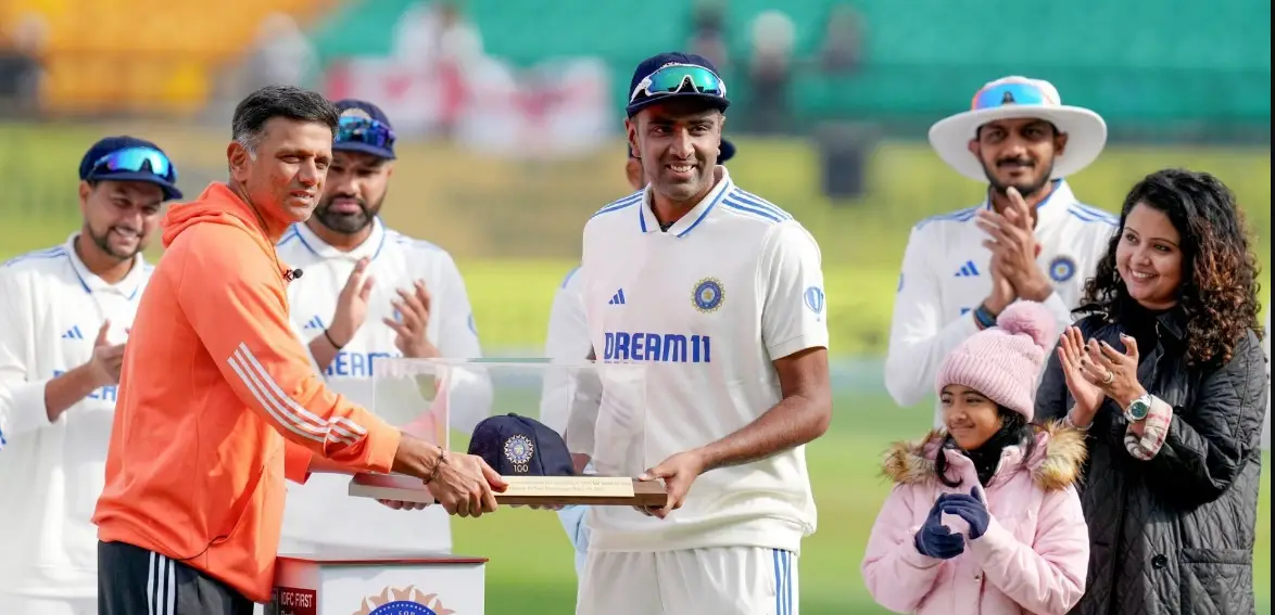 Ravichandran Ashwin Hits Century Milestone in Test Cricket