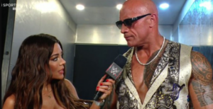 "Rock's Enigmatic Whisper Leaves RAW Audience Puzzled"