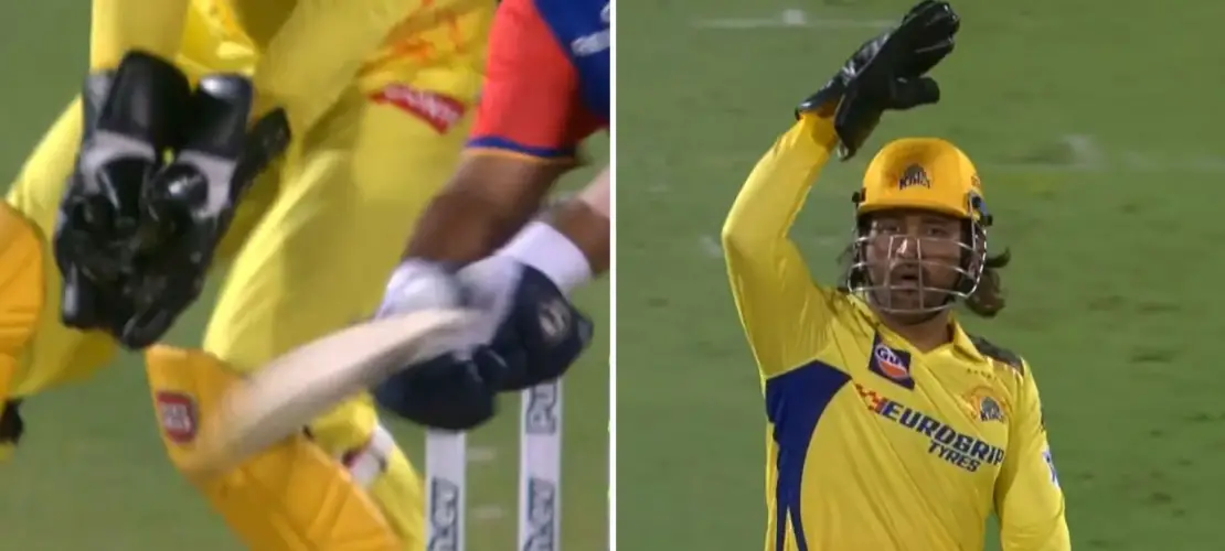 Sharp Catch by MS Dhoni Ends Prithvi Shaw's Heroics in IPL 2024 Showdown